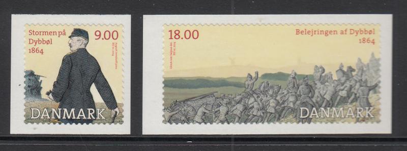 Denmark MNH 2014 Set of 2 Siege of Dybbol