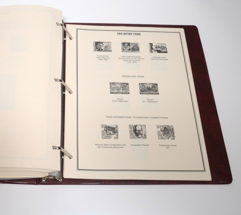 USSR Soviet Union Collection Binder 1944-1966 Album Pages RUSSIA Mystic