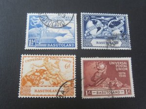 Basutoland 1949 Sc 41-4 UPU set FU