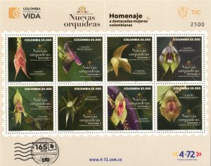 O) 2024 COLOMBIA, ORCHIDS - EXOTIC FLOWERS, NEW FLOWERS TRIBUTE TO OUTSTANDING W