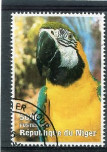 Niger 23.07.1998 EXOTIC BIRD PARROT 1 value Fine Used VF