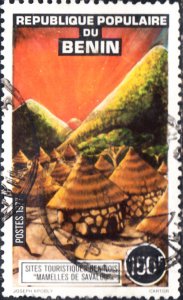 Benin #387   Used