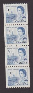 Canada 468 VF MNH Centennial Coil strip of 4