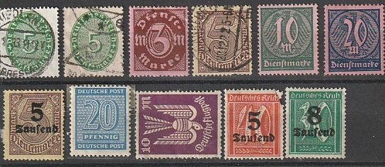 Germany Mint OGNH & Used lot #190818-4