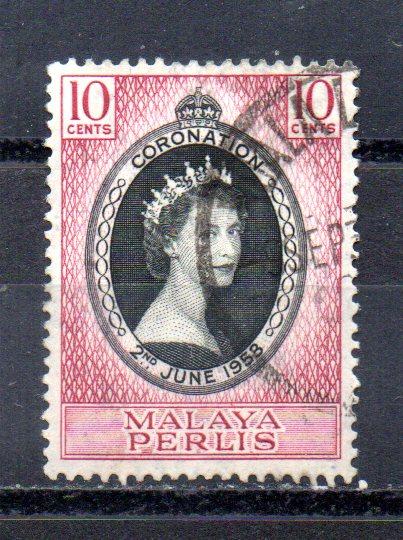 Malaya - Perlis 28 used