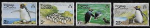 Tristan da Cunha Scott #'s 191 - 194 MNH