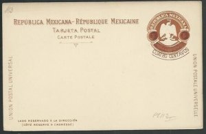 MEXICO Early postcard - unused ............................................60592