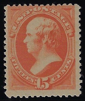 Scott #189 - $165.00 – Fine-OG-LH – Vivid color. Flawless – SCV $180.00