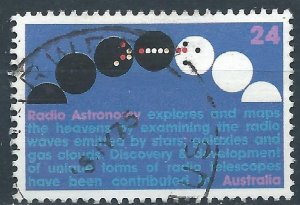 Australia 1975 - 24c Scientific Dev (Radio astronomy) - SG597 used