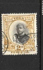 TONGA  1897   2d   KGII   FU      SG 41