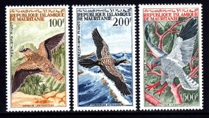 Mauritania 1964 Birds - Airmails Mint MNH Set SC C29-C31 SG 185-187 CV £26.25