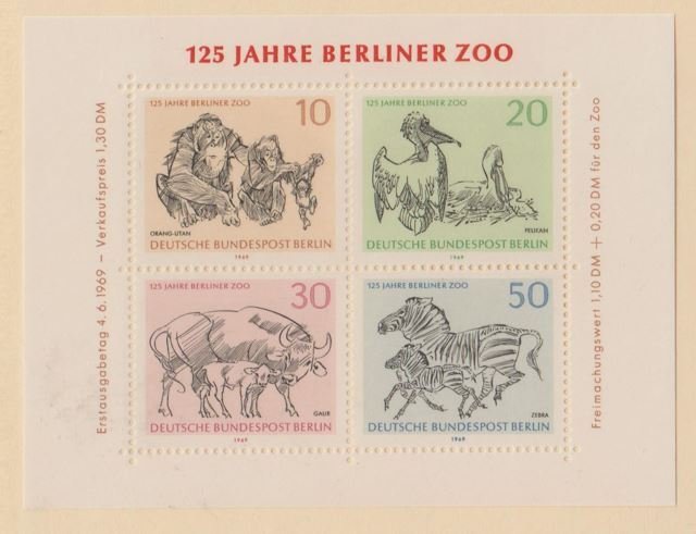 Germany - Berlin Scott #9N275 Stamps - Mint NH Souvenir Sheet