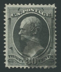 USA 154 - 30 cent Hamilton on Wove Paper - Fine Used Cat $300.00