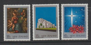 SC788-90 1983 New Zealand Christmas MNH set