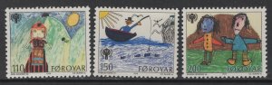 FAROE ISLANDS   45-47  MNH,