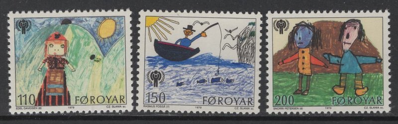 FAROE ISLANDS   45-47  MNH,