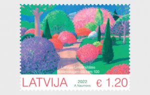 Latvia / Letland - Postfris/MNH - Botanical Garden 2022