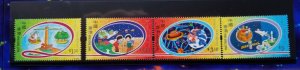 Hong Kong The New Millennium 2000 Space Children Painting (folder) MNH *see scan