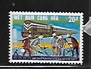 VIETNAM,  342, MINT HINGED, RAILWAY WORKERS