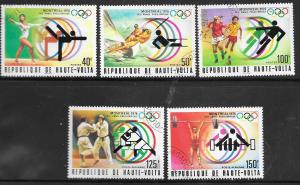 Burkina Faso #387-C229 1976 Summer Olympics (U) CV $1.85