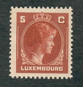 Luxembourg #218 Mint Hinged single