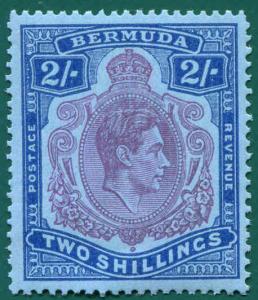 BERMUDA KGVI Scott 123 Perf 13 Never Hinged