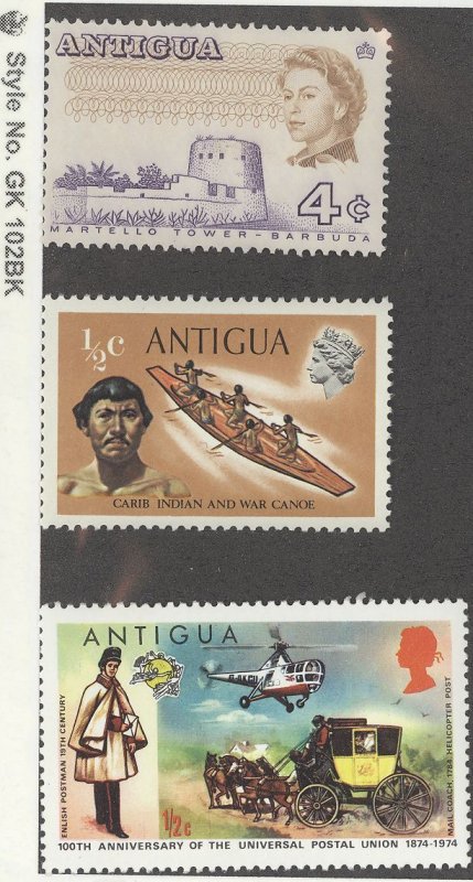 Antigua #171/241/334  Multiple