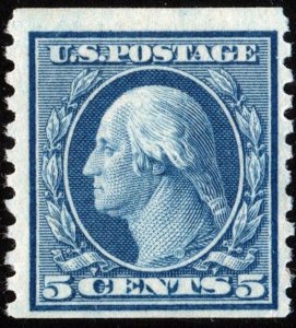 SC#496 5¢ Washington Coil Single (1919) MNH