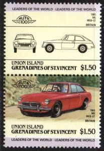 St. Vincent Grenadines - Union Island Sc #158 MNH pair