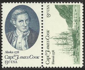 # 1732-1733 MINT NEVER HINGED CAPTAIN JAMES I. COOK