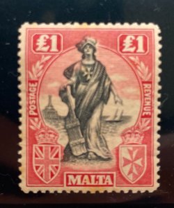 Malta Sc. #114 mint hinged