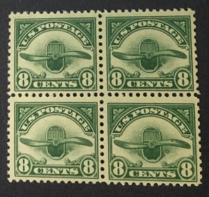 MOMEN: US STAMPS #C4 BLOCK MINT OG NH VF LOT #76345*