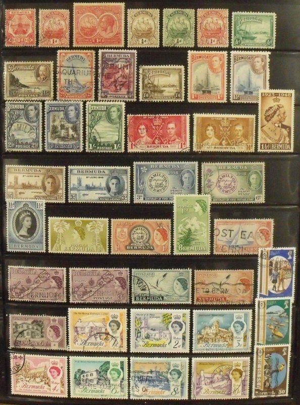 A1287 BERMUDA Collection Mint/Used Caribbean Bermuda, Offices