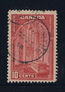 CANADA - 1938 - ST.HYACINTHE / P.Q. CDS ON SG 363 - VERY FINE