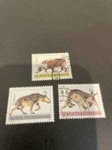 Bophuthatswana sc 6a,12a,14a MNH+u  perf 14