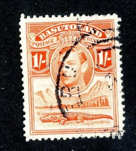 1938 Basutoland Sc #25 used cv. $1.40 ( 9493 BCXX )