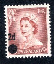 New Zealand #320 Unused,  XF  CV $170.00  ...   4330271