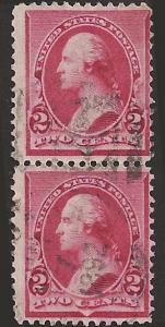 # 220 USED CARMINE GEORGE WASHINGTON