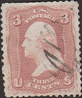 # 65 Bright Rose Used FAULT George Washington