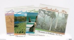 1988 Australia Sc #1098 1099 1100 1101  ** MNH VF Nature views stamp set  