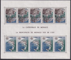 Sc# 1114a Monaco 1978 Europa S/S miniature sheet MNH $40.00 