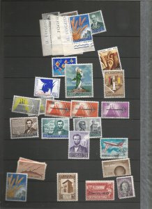 SAN MARINO COLLECTION ON STOCKSHEET, MINT/USED