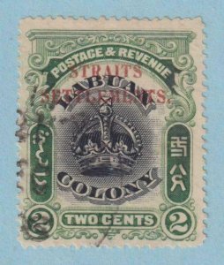 STRAITS SETTLEMENTS 135  USED - NO FAULTS VERY FINE! - PVD