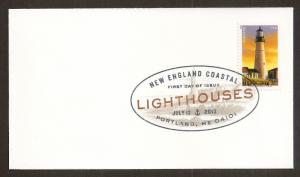 US 4791 New England Lighthouses Portland Head DCP FDC 2013