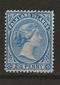 Falkland Is 15 SG 30 MH F/VF 1894 SCV $50.00 (jr)