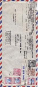 1953, Singapore to Seattle, WA, Airmail, See Remark (14432)