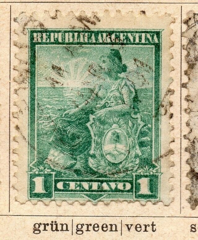 Argentina 1899 Early Issue Fine Used 1c. NW-11757