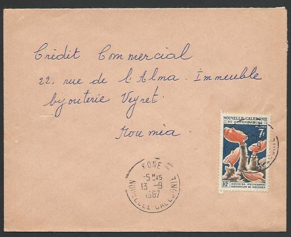 NEW CALEDONIA 1967 local cover KONE cds....................................12003