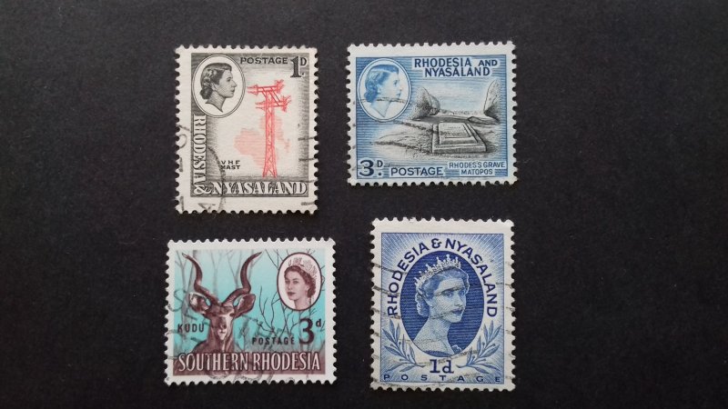 Rhodesia & Nyasaland Various Used