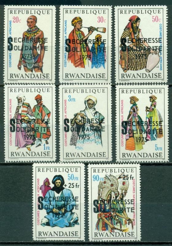 Rwanda Scott #693//B3 MNH OVPT African Drought Solidarity CV$6+